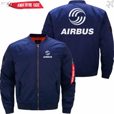 AIRBUS LOGO Ma-1 Bomber Jacket Flight Jacket Aviator Jacket THE AV8R
